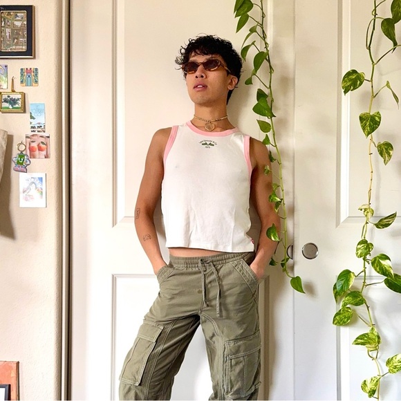 Levi’s Vintage-Style Camp Tank Top - Picture 1 of 4